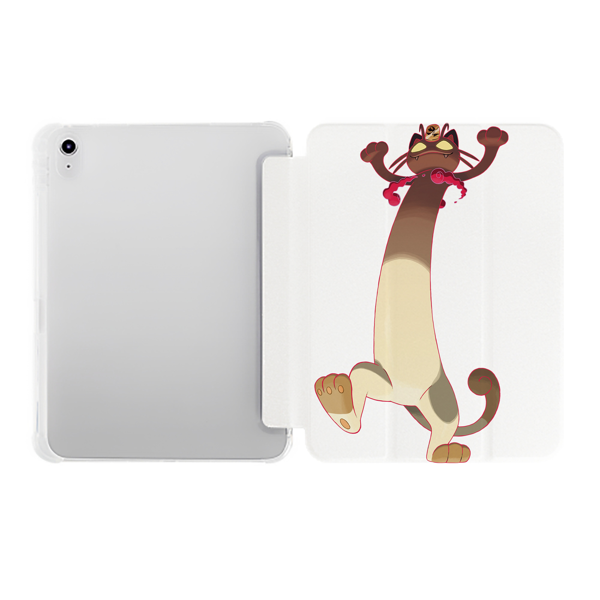 （画像用） ポケットモンスター Pokémon IPad ケース ペン収納付き 三つ折りスタンド PUレザー×シリコン 対応機種9.5/10.5/10.9インチ